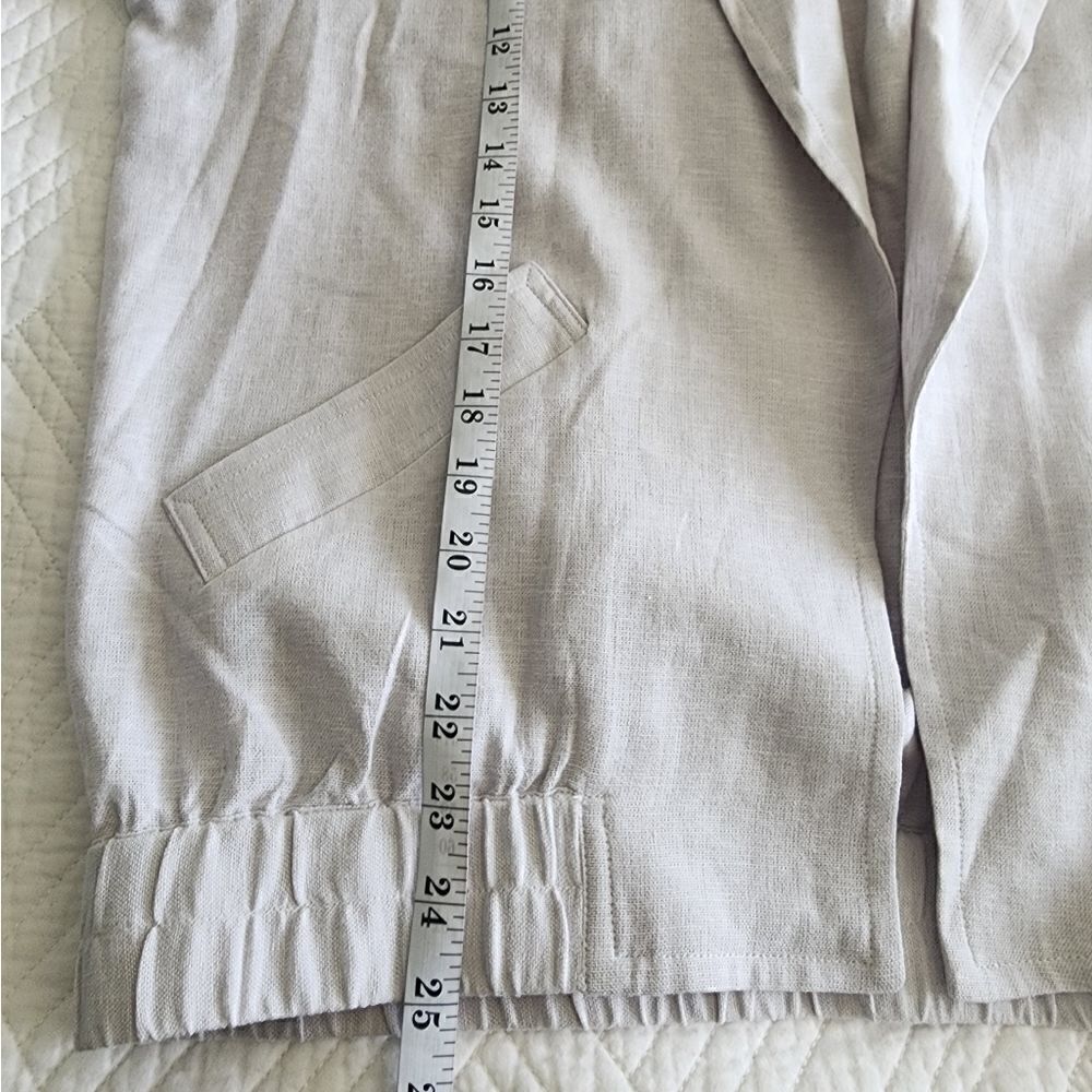 B new york linen blend Eco easy jacket Coastal Minimalist - Picture 15 of 16